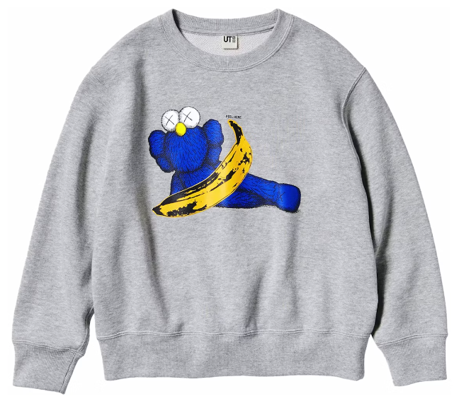 Uniqlo KAWS x Andy Warhol Graphic Sweatshirt