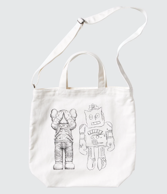 Uniqlo KAWS x Andy Warhol Tote Bag