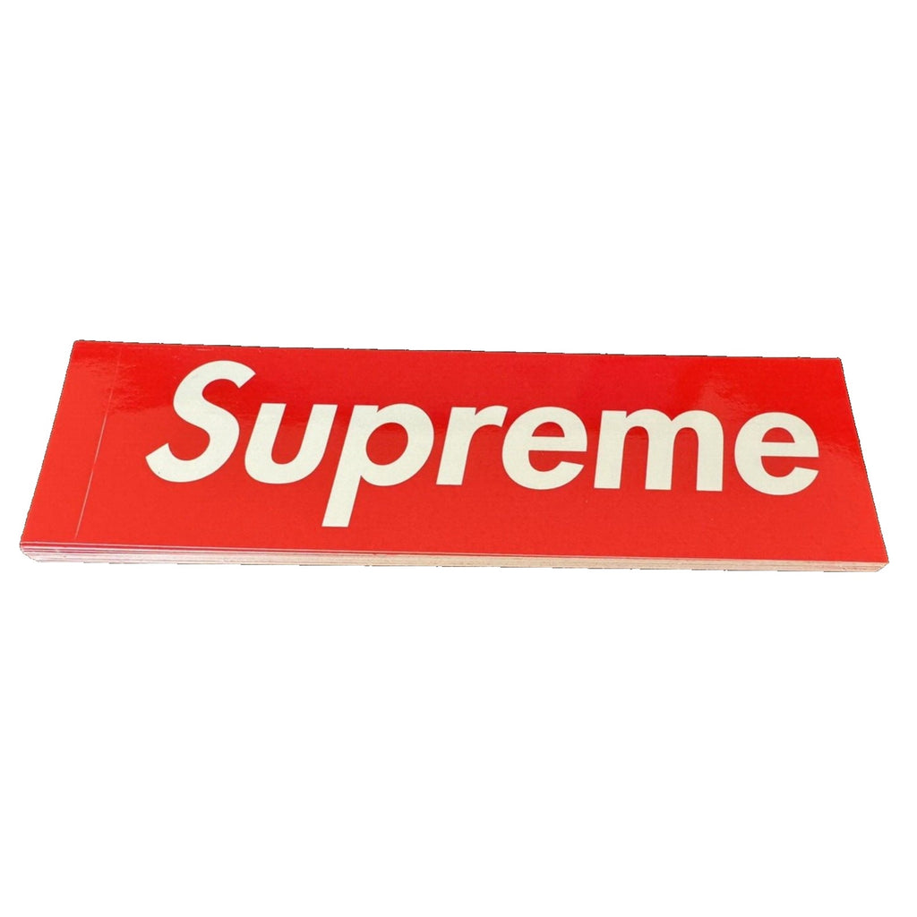 Supreme Red Box Logo Stickers (Lot of 20) 100% Authentic