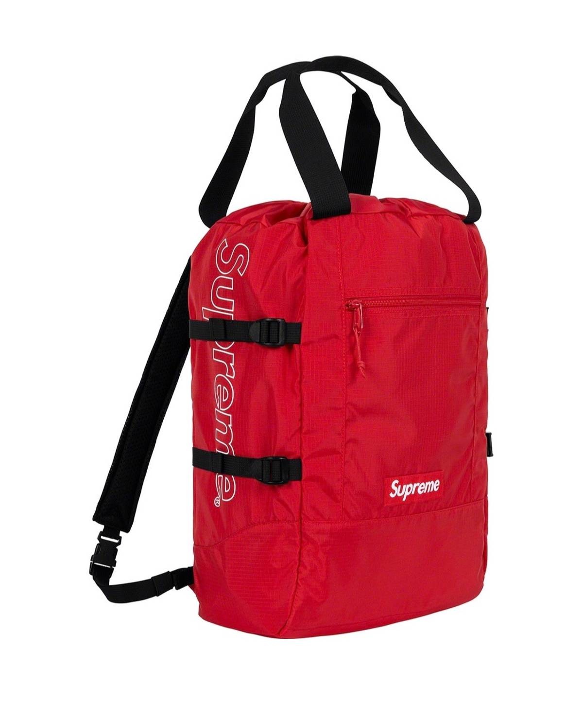 Supreme ss19 2025 tote backpack